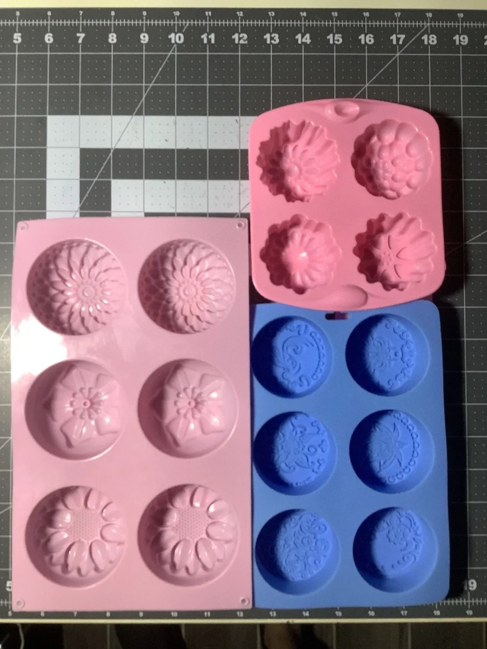 3 Silicone Molds
